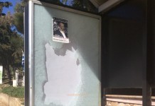 Βανδαλισμός στις στάσεις Ωραιοκάστρου,φωτο