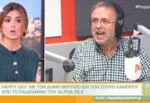 Ο απίστευτος καυγάς Βερύκιου – Τσιμτσιλή στον "αέρα" του ALPHA (βίντεο)