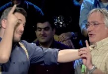 Η σκηνή του αιώνα με οπαδό του Άρη στον «Τροχό της τύχης» (Video)