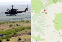 Στο Σαραντάπορο κατέπεσε το στρατιωτικό ελικόπτερο