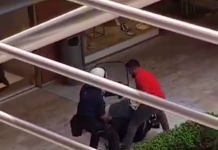 Διαδηλωτής γρονθοκοπεί ανελέητα στο πρόσωπα αστυνομικό της ΥΜΕΤ,βίντεο