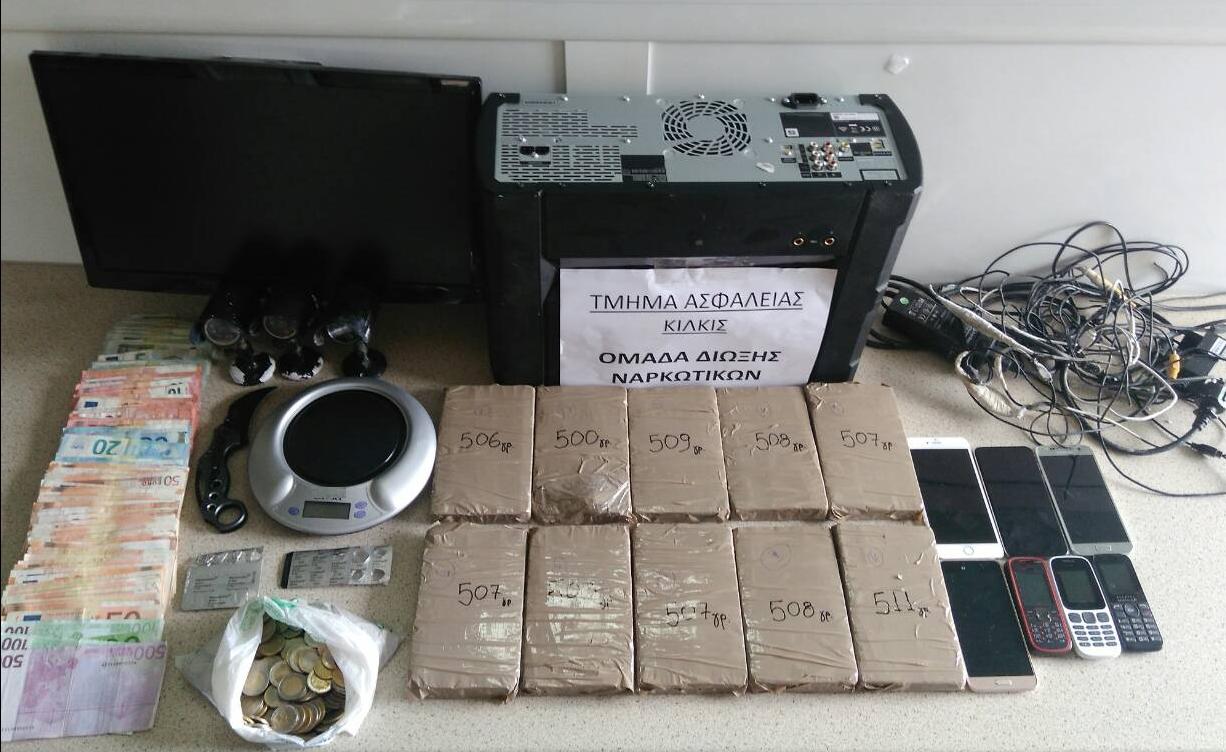 Κατάσχεση ηρωίνης 2 ΤΑ Κιλκίς
