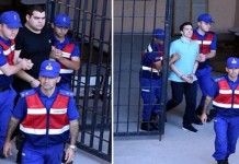 «Υποψία εγκλήματος» βλέπουν τώρα οι Τούρκοι για τους δυο Έλληνες στρατιωτικούς ,βίντεο