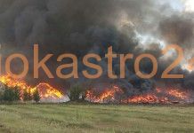 Βίντεο και φωτογραφίες απο την φωτιά που ειναι σε εξέλιξη στην Σίνδο