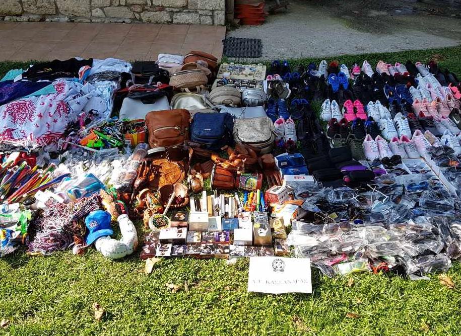 Κατάσχεση ειδών παρεμπορίου Χαλκιδική 2