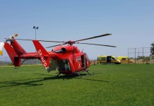Αεροδιακομιδή ασθενούς από το Κιλκίς στη Θεσσαλονίκη
