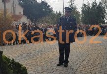 28/10/18 κατάθεση στεφάνων Ωραιόκαστρο
