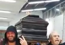 Επική καζούρα και πάλι απο ΠΑΟΚτσήδες στην ιχθυόσκαλα Μηχανιώνας,βίντεο
