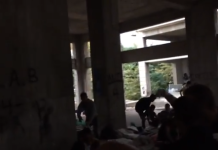 Σε εξέλιξη επιχείρηση εκκένωσης άτυπου camp στη Θεσσαλονίκη