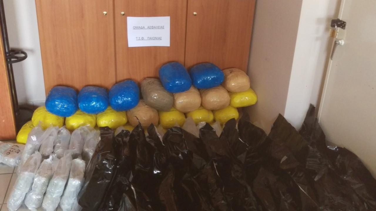 Κατάχεση ναρκωτικών ΤΣΦ Παιονίας (2)
