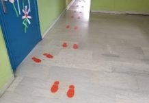 Πρωτότυπη σήμανση για τους μαθητές του 1ου δημοτικού σχολείου Ωραιοκάστρου