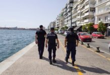 “Ξεσκονίζει” η αστυνομία το κέντρο της Θεσσαλονίκης