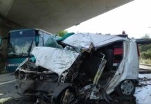 Συγκλονιστικές φωτογραφίες απο το θανατηφόρο τροχαίο στη Θεσσαλονίκη
