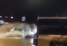 Προσοχή! Πλημμύρισε ο κεντρικός δρόμος Ωραιοκάστρου,βίντεο
