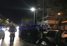 Απίστευτο τροχαίο στη Νέα Παραλία Θεσσαλονίκης,φωτο βίντεο