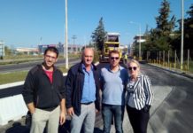 Επιτόπια αυτοψία στον κόμβο εισόδου της πόλης του Κιλκίς (21η Ιουνίου)