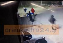Αποκλειστικό βίντεο απο την διάρρηξη σε εταιρία στο Ωραιόκαστρο