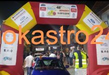 Στιγμιότυπα απο την εκκίνηση του 48ου Rally Θερμαϊκού στο Ωραιόκαστρο