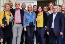 Στα Διαβατά η Φώφη Γεννηματά- Ο δήμαρχος έθεσε το μέγιστο πρόβλημα του μεταναστευτικού