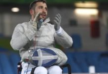 Ξιφασκία με αμαξίδιο: χρυσός ο Πάνος Τριανταφύλλου