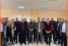 Ο δήμαρχος Δέλτα Γ.Ιωαννίδης υποδέχτηκε τους 30 αστυνομικούς της ΟΠΚΕ