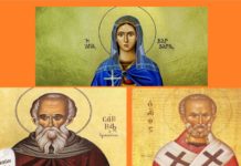 Η αγία Βαρβάρα βαρβαρώνει, ο αϊ-Σάββας σαβανώνει κι ο αϊ-Νικόλας παραχώνει