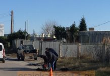 Αμέσως αποκαταστάθηκαν οι λακκούβες,με το που είδαν το φως της δημοσιότητας