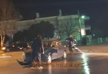 Τροχαίο τώρα στο Ωραιόκαστρο