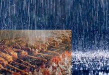 Τσίκνισμα με βροχές και καταιγίδες