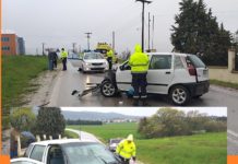 Τροχαίο στο Ωραιόκαστρο με αίτια την ταχύτητα,την ολισθηρότητα και την κατανάλωση αλκοόλ
