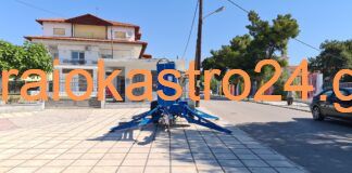 Περίεργο “πράγμα” έχει κάνει κατάληψη στο πεζοδρόμιο του 1ου Δημοτικού Σχολείου Ωραιοκάστρου