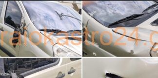Επίθεση με τσεκούρι σε ΙΧ στο Ωραιόκαστρο
