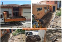 Ωραιόκαστρο: Σχολεία μέσα στην λάσπη μετά απο δέκα λεπτά έντονης βροχής