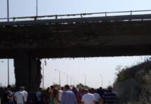 Παράσταση διαμαρτυρίας κατοίκων και αγροτών για τη δημιουργία διοδίων στα Ν.Μάλγαρα