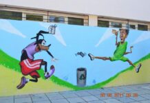 Τα πρώτα graffiti σε σχολείο Ωραιοκάστρου δημιουργήθηκαν το 2011,βίντεο