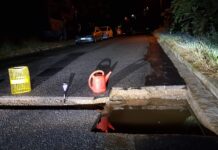 Ανοιξε δρόμος στη μέση στο Ωραιόκαστρο