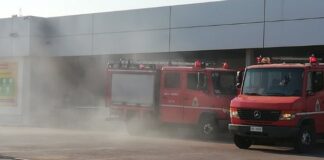 Φωτιά τώρα σε σούπερ μάρκετ στη δυτική Θεσσαλονίκη