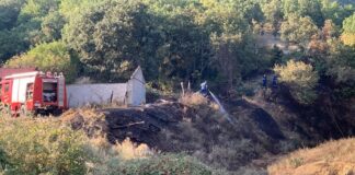 Υπό μερικό έλεγχο η φωτιά στον Λαγκαδά