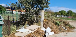 Δημιουργήθηκε και πάλι παράνομη χωματερή στο οικόπεδο απέναντι από το δημοτικό λαχανόκηπο Ωραιοκάστρου