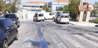 Κίνδυνος στους δρόμους των Μετεώρων λεωφορείο του ΟΑΣΘ γέμισε λάδια στο οδόστρωμα