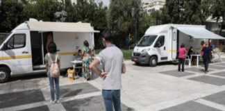 Τεστ κορονοϊού σε όλη τη χώρα από κινητές μονάδες