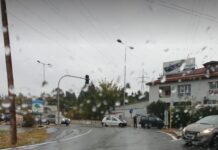 Τροχαίο τώρα στο Ωραιόκαστρο