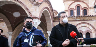 Στη Θεσσαλονίκη Χαρδαλιάς, Αρκουμανέας για τη νοτιοαφρικανική μετάλλαξη