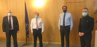 Σύσκεψη με τον Υπουργό Κ. Καραμανλή για το συγκοινωνιακό έργο της Θεσσαλονίκης