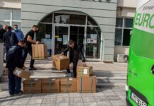 Δωρεά μασκών και αντισηπτικών από την EUROLAMP ΑΒΕΕ στο Δ. Ωραιοκάστρου για τα σχολεία