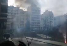 ΤΩΡΑ: Επεισόδια με μολότοφ και χημικά στο κέντρο της Θεσσαλονίκης – Μια προσαγωγή, βίντεο