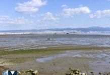 Εξαφανίστηκε η θάλασσα από το Καλοχώρι- φωτό
