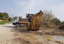 Ωραιόκαστρο: Καθάρισε το υποτιθέμενο πράσινο σημείο του Πενταλόφου