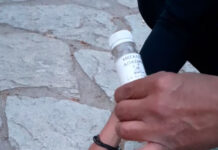 Θεσσαλονίκη: Εύφλεκτο υγρό βρέθηκε σε μπουκαλάκι αγιασμού, βίντεο