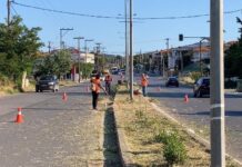 Ωραιόκαστρο: Εργασίες συντήρησης στην οδό Θεσσαλονίκης – Κυκλοφοριακές ρυθμίσεις